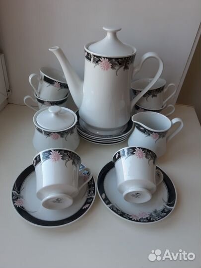 Чайно кофейный сервиз, Китай