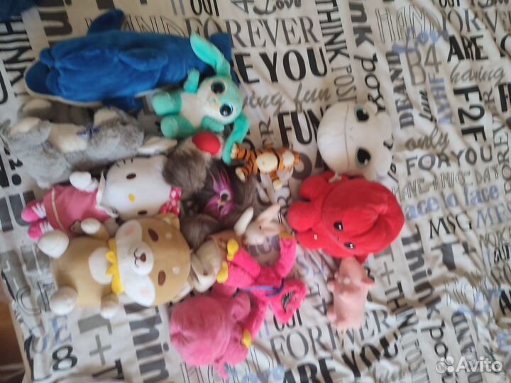 Мягкие игрушки пакетами