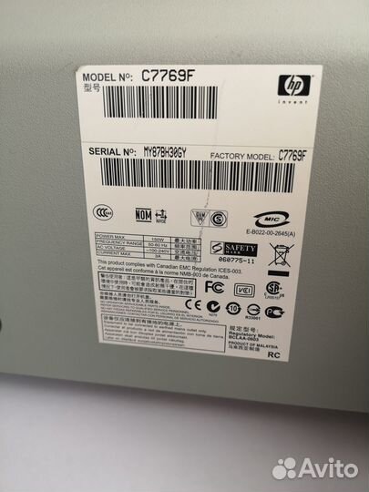Плоттер HP designjet 500plus A1