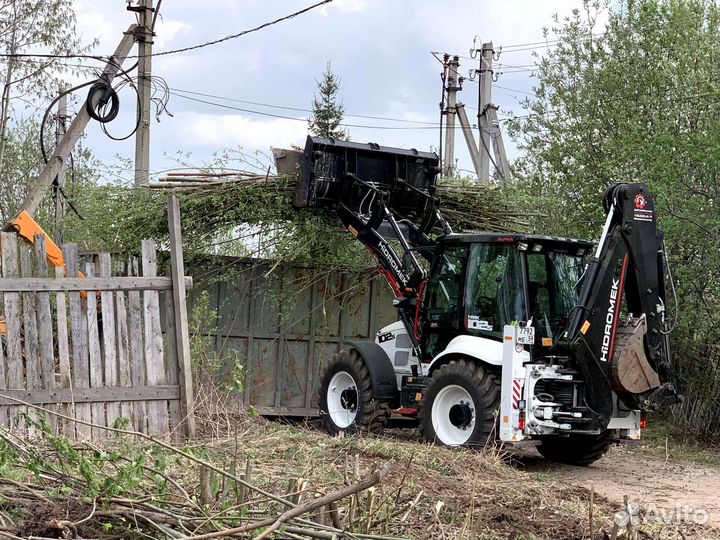 Расчистка участков планировка