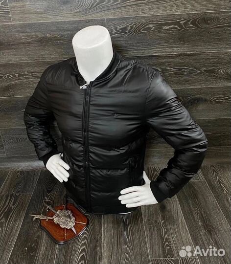Бомбер мужской, куртка armani