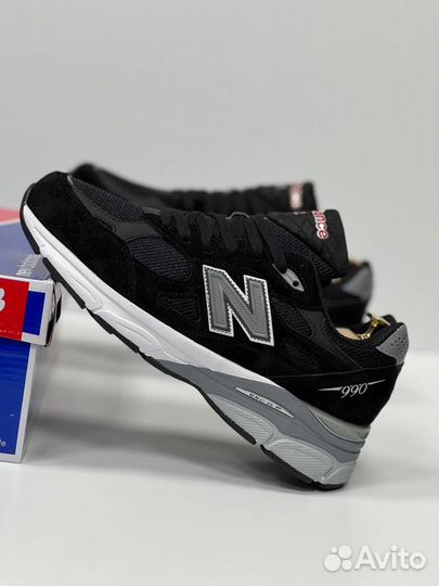 Кроссовки New Balance 990 чёрные 5