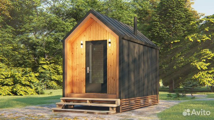 Каркасная баня