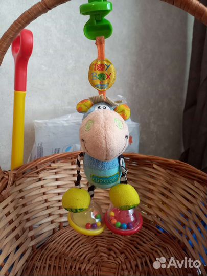 Мягкие игрушки на коляску