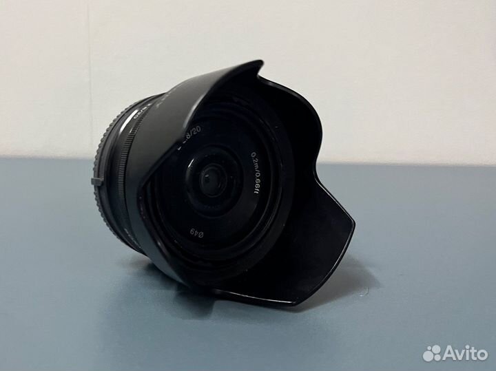 Объектив sony 20mm f 2 8 sel20f28
