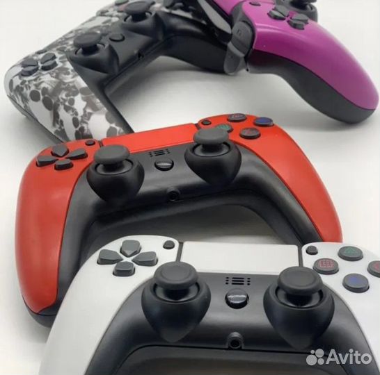 Джойстик dualshock ps4 в корпусе ps5 новый