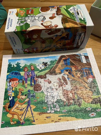 Пазл пластиковый Простоквашино 300 шт,308х238
