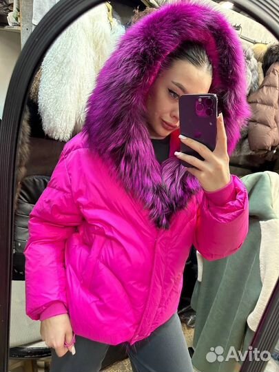 Пуховик зимний женский 42-50