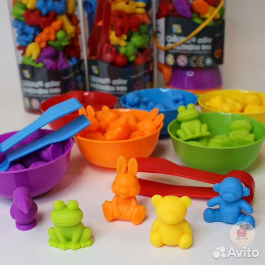 Набор Монтессори для счета и сортировки