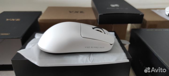 Мышь VGN VXE R1 Pro Max (White) + коврик в подарок