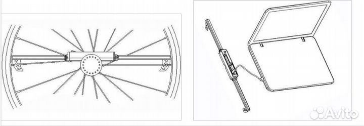 Подсветка колес велосипеда программируемая