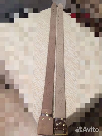 Ремень офицерский кожаный