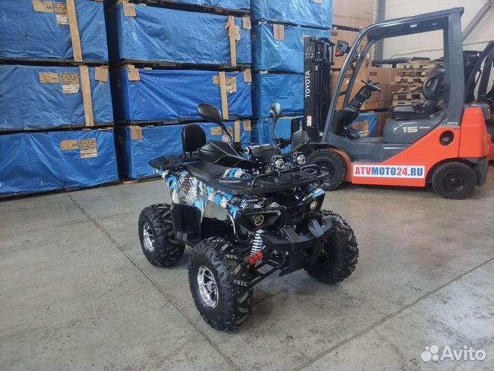 Квадроцикл Хаммер 125 (Синий)