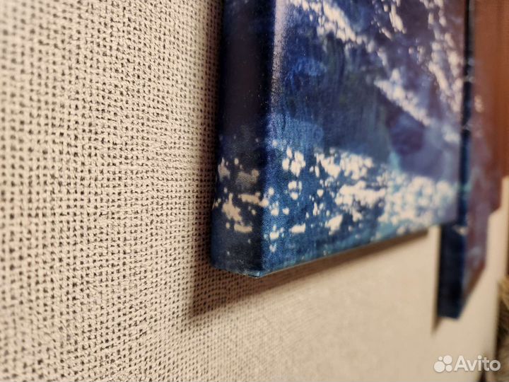 Модульная картина Ночное море