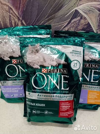 Сухой корм для кошек Purina one