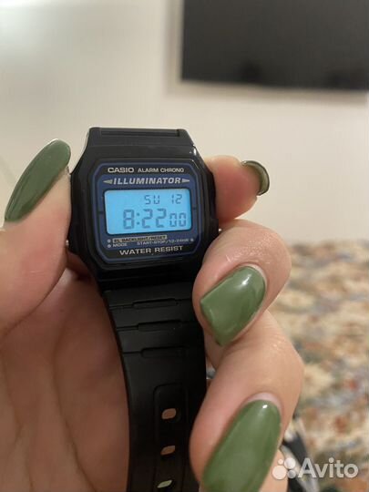 Часы casio alarm chrono