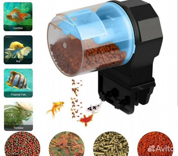 Автоматическая кормушка для рыбок