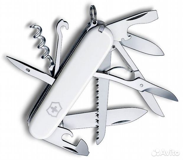 Нож Victorinox Huntsman 1.3713.7R белый. Новый