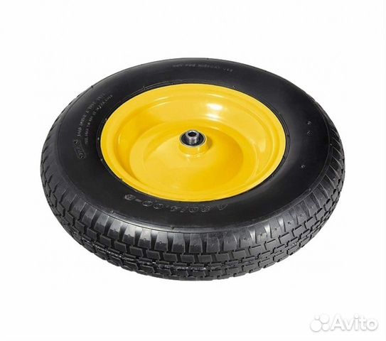 Колесо для тачки с камерой 4.80-4.00-8, D20мм
