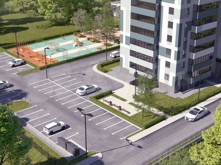 3-к. квартира, 88,7 м², 12/17 эт.