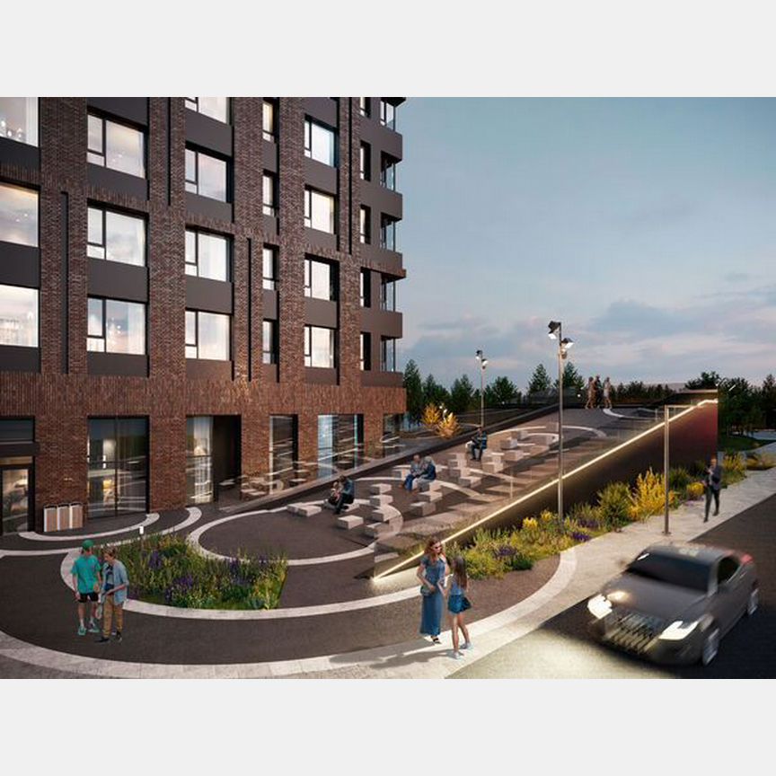 1-к. апартаменты, 54,3 м², 11/11 эт.