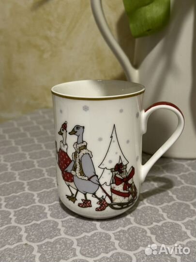 Фарфоровая кружка Lefard Family Chrismas (новая)