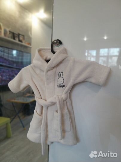 Махровый банный детский халат