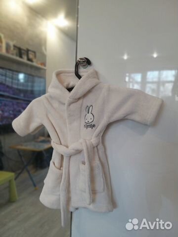 Махровый банный детский халат