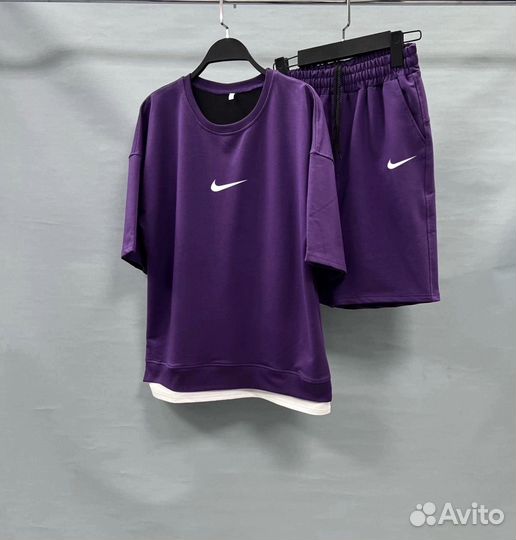 Футболка + шорты Nike спортивный костюм