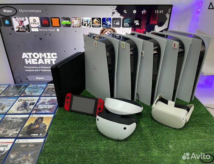 Прокат PS5+VR2