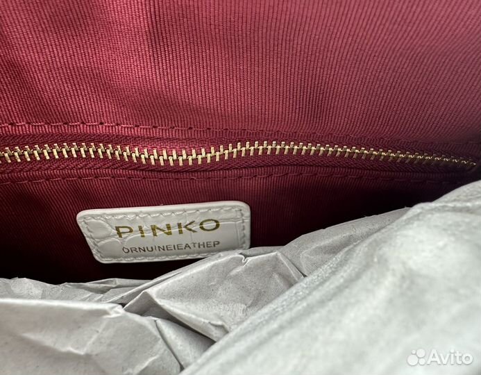 Сумка pinko half moon с чипом