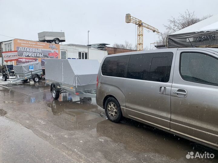 Прицеп сст 7132-9К-Ш (Тент и Дуги 1.2 Скос)