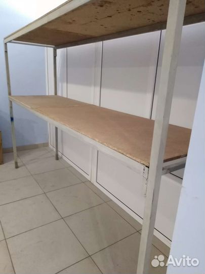 Стеллаж разборный металлический