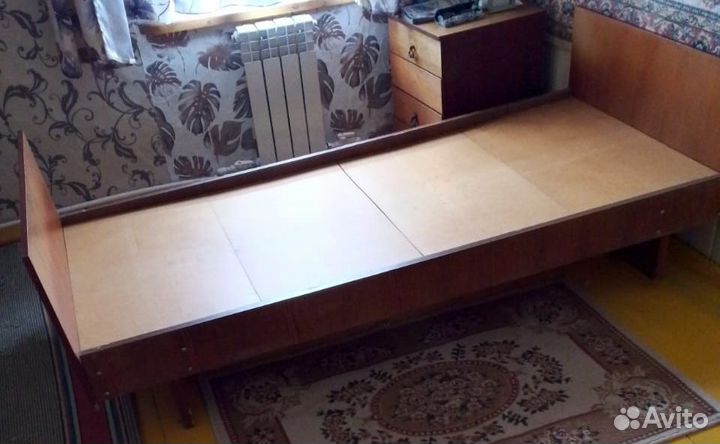 Кровать односпальная бу