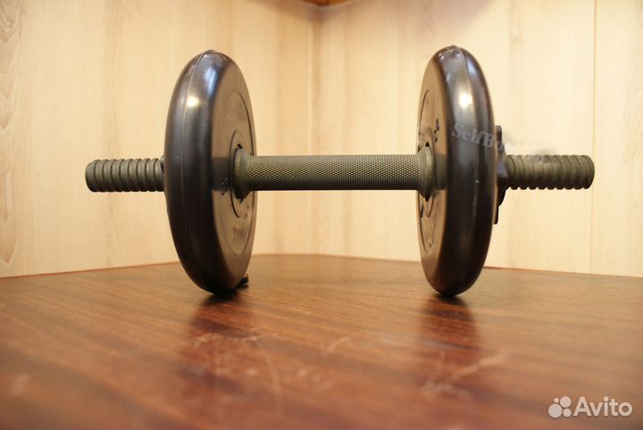 Гантеля 5.7 кг. разборная, новая, lite (2x2.5 kg)