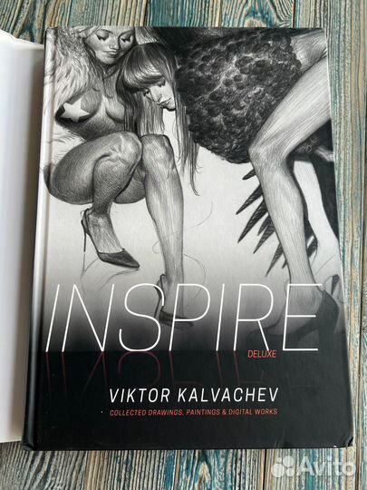 Inspire редкий артбук с автографом Victor Kalvache