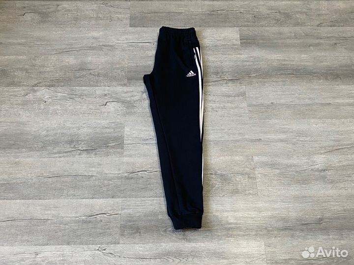 Штаны adidas темно-синие мужские новые