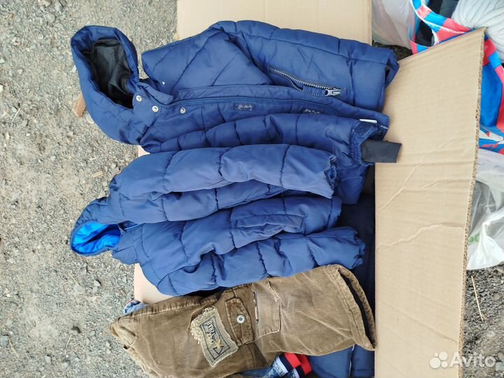 Детские вещи пакетом на мальчика 104 110