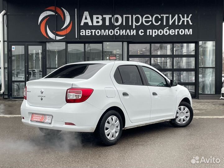 Renault Logan 1.6 МТ, 2018, 79 580 км
