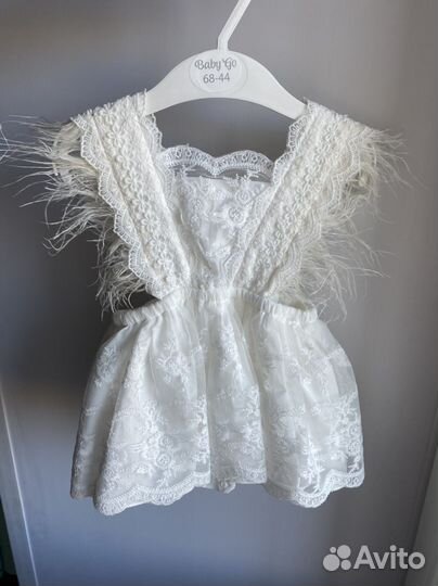 Платье для девочки 74-80