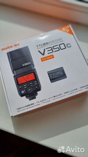 Вспышка накамерная Godox Ving V350 TTL