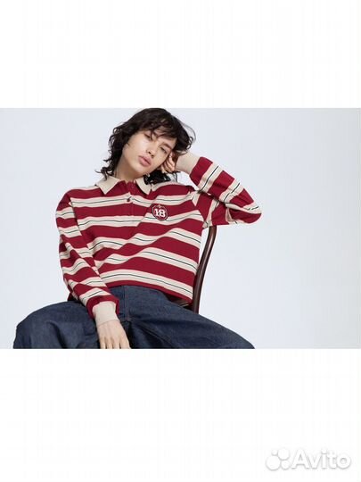 Толстовка поло lime xs новая