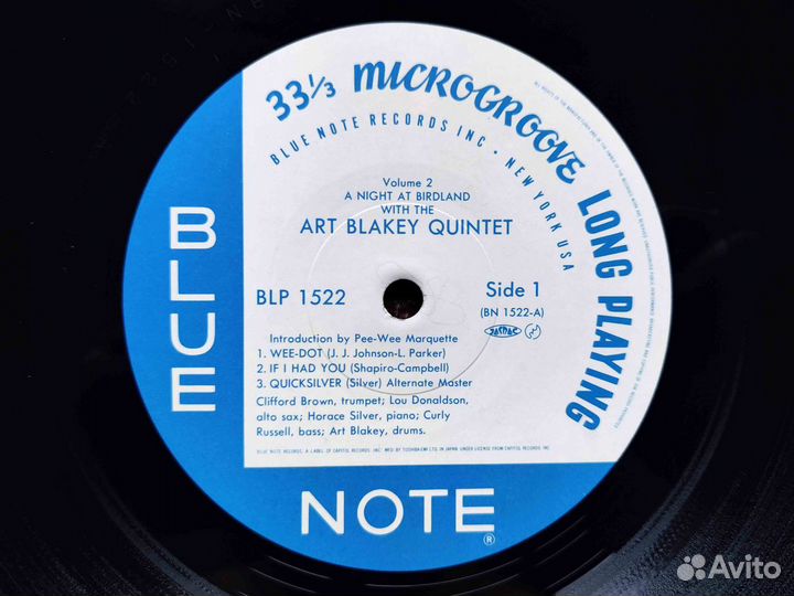 Art Blakey Quintet Night AT Birdland Vol. 2 1983