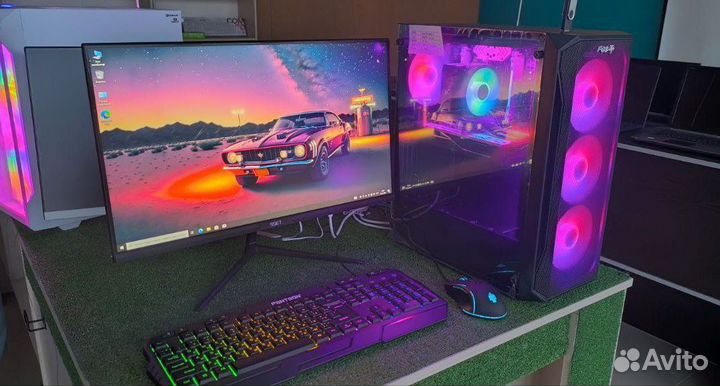 Игровой компьютер rx580 озу 16гб