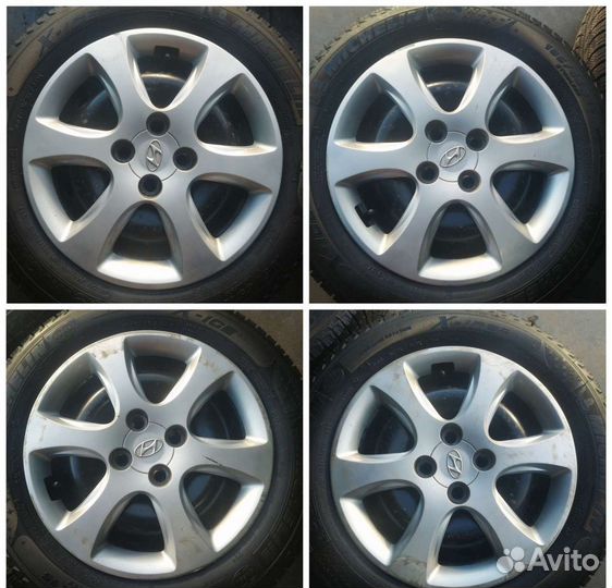 Зимние колёса Hyundai Solaris 185/65/15 Michelin