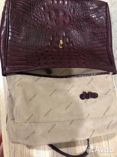 Сумка Brahmin кожа