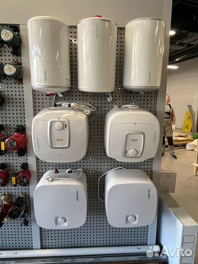 Водонагреватели под ключ. Круглый. Плоский