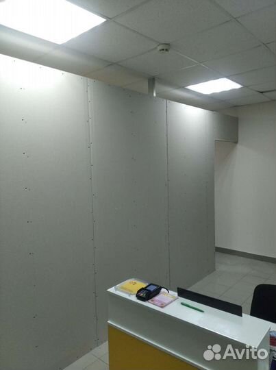 Монтаж гипсокартона, перегородки,дост.материалов