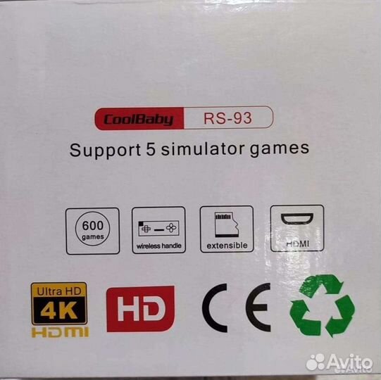 Игровая приставка CoolBaby RS-93 (Сега, Денди)