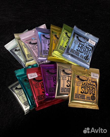 Ernie Ball оригинальные струны для электрогитары